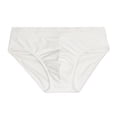 thumbnail image 3 of XDZJLR Mens Swim Briefs Fashion Bodybuild Gradient Trunks Beach Swimming Shorts Boxer Swimwear Breathable Beachwear White, 3 of 5