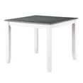 thumbnail image 2 of Furniture of America Zinia Transitional Wood 5-Piece Dining Table Set in White, 2 of 7