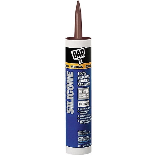 Dap 08647 9.8 fl oz Dow Corning® Bronze Silicone Sealant - Walmart.com ...