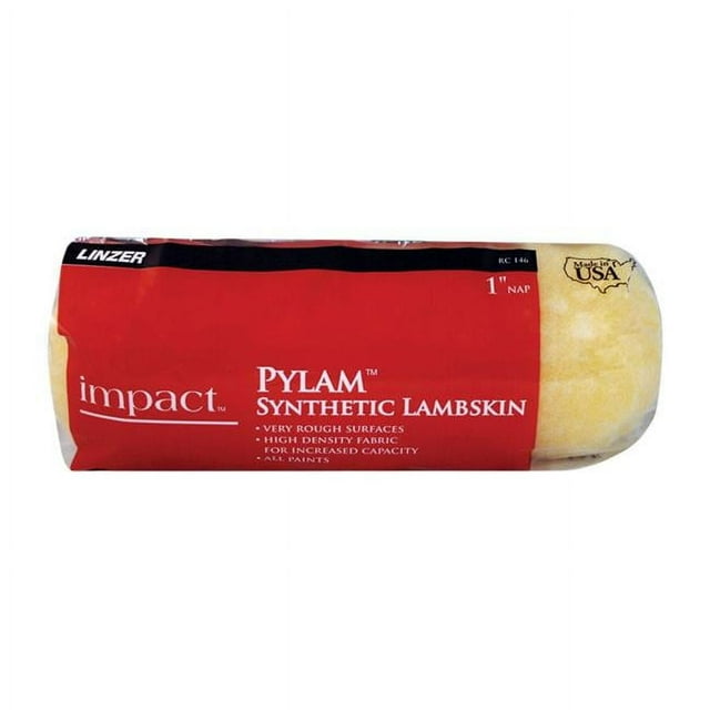 Funda para rodillo de pintura Linzer Impact Pylam, 2,5 cm x 23 cm, rugosa