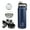 Blue, variant on Ozizo Insulated Blender Bottle, Stainless Steel Shaker Bottle for Powder with Filter and Mixing Ball
