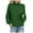 Green, variant on Hpapadks Women's Sweaters Cable Knit Sweaters Turtleneck Solid Pullover Top Womens Sweater Black XXXXL