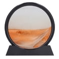 thumbnail image 2 of Moving Sand Art Picture, 3D Dynamic Sand Art Liquid Motion Round Glass Frame Display Flowing Sand Desktop Decoration Toy For Home Desk Office, 2 of 8