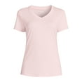 thumbnail image 2 of Avia Women's Transition V-Neck Short Sleeve T-Shirt Top, 2 of 5