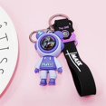 thumbnail image 4 of Llavero creativo hecho a mano para mujer, colgante personalizado de astronauta, oso de color, muñeco de astronauta, regalo, 4 of 5