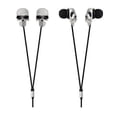 thumbnail image 2 of Auriculares intraaurales de metal con forma de calavera, 2 of 4