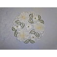 thumbnail image 3 of Doily Boutique Round Doily with Large Yellow Daisies, Size 11 inches, 3 of 4