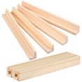 thumbnail image 1 of 8 bandejas de madera para dominó, soportes de escritorio multifuncionales, bases para dominó, accesorio para bricolaje, 1 of 8