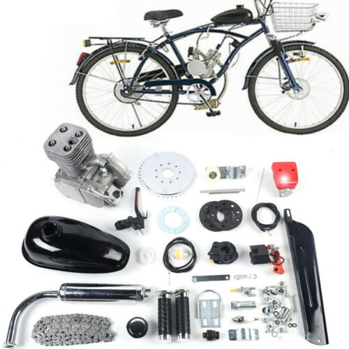 2-Stroke 100cc Bicycle Motor Kit Bike Motorized Petrol Gas Engine Set CDI