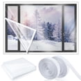 thumbnail image 2 of Liquidation! Kit d'Isolation de Fenêtre d'Hiver / Film de Fenêtre Réutilisable / Isolation Toutes Saisons / Vous Garde au Chaud pendant la Saison Froide / Installation Facile pour Tous Types de Fenêtres Taille Unique Clair, 2 of 7