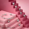 thumbnail image 3 of Abalorios de plata de ley 2023 100% para mujer, cuentas colgantes compatibles con pulsera Pandora Original, collar, fabricación de joyas Diy, regalos, 925, 3 of 4