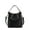 Black, variant on Leather Bucket Crossbody Bag for Women Medium Hobo Purse Handbag Fashion Ladies Top Handle Tote Shoulder Bag