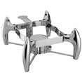 thumbnail image 2 of HUBERT® Chafer Frame Half Size Stainless Steel Contemporary - 16 1/2"L x 11 1/2"W x 6 1/2"H, 2 of 3