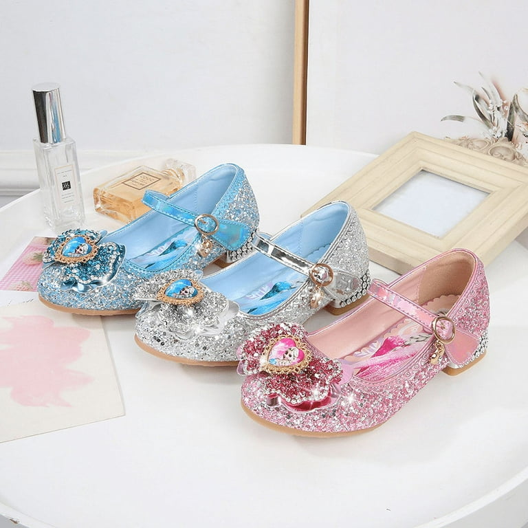 Little girl sparkly shop dress shoes
