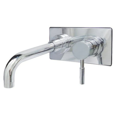 Elements Of Design Concord Wall Mount Sink Faucet Without Pop Up