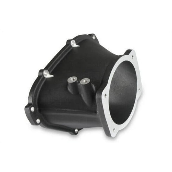 Holley 300-676BK 105mm Throttle Body Adapter Cast Black Finish