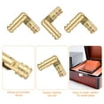 thumbnail image 4 of Uxcell 12pack Invisible Brass Barrel Hinge, 25x5mm Concealed Hinges, Folding Support Cylindrical Hidden Barrel Hinge, 4 of 7