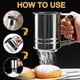 thumbnail image 4 of Tamiz de harina digno de regalo, acero inoxidable de grado alimenticio, fácil de usar y limpiar, ideal para hornear pasteles, tartas, magdalenas y postres, completo con acción de tamizado eficiente y, 4 of 5
