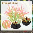 thumbnail image 2 of Plantas de Acuario de Plástico Pequeñas y Únicas para Accesorios de Tanque de Peces, Decoraciones para Acuarios en Rosa y Verde, 2 of 6