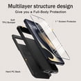 thumbnail image 5 of KOMI for Google Pixel 9/9 Pro Case with 1 Screen Protector, Built-in Slide Camera Cover, Military Grade Drop Protection, Heavy Duty Rugged Shockproof Protective Phone Cover, Black, 5 of 5