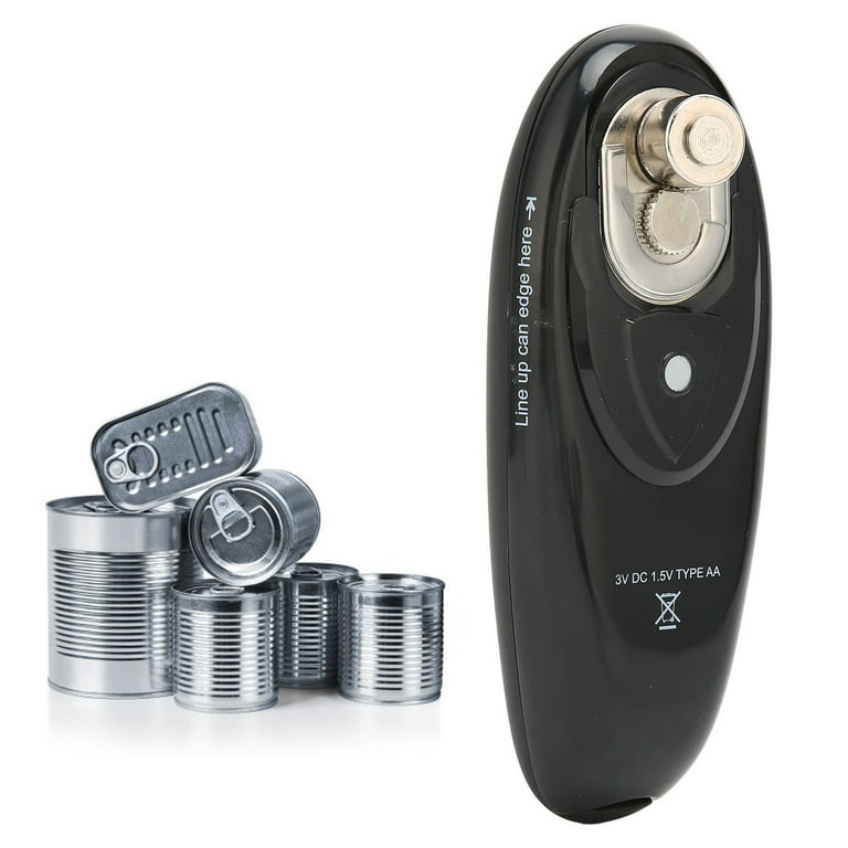 Electric Can Top Cutter, Stainless Steel Blade Handheld Safe Can Opener For  Can Lid Opening