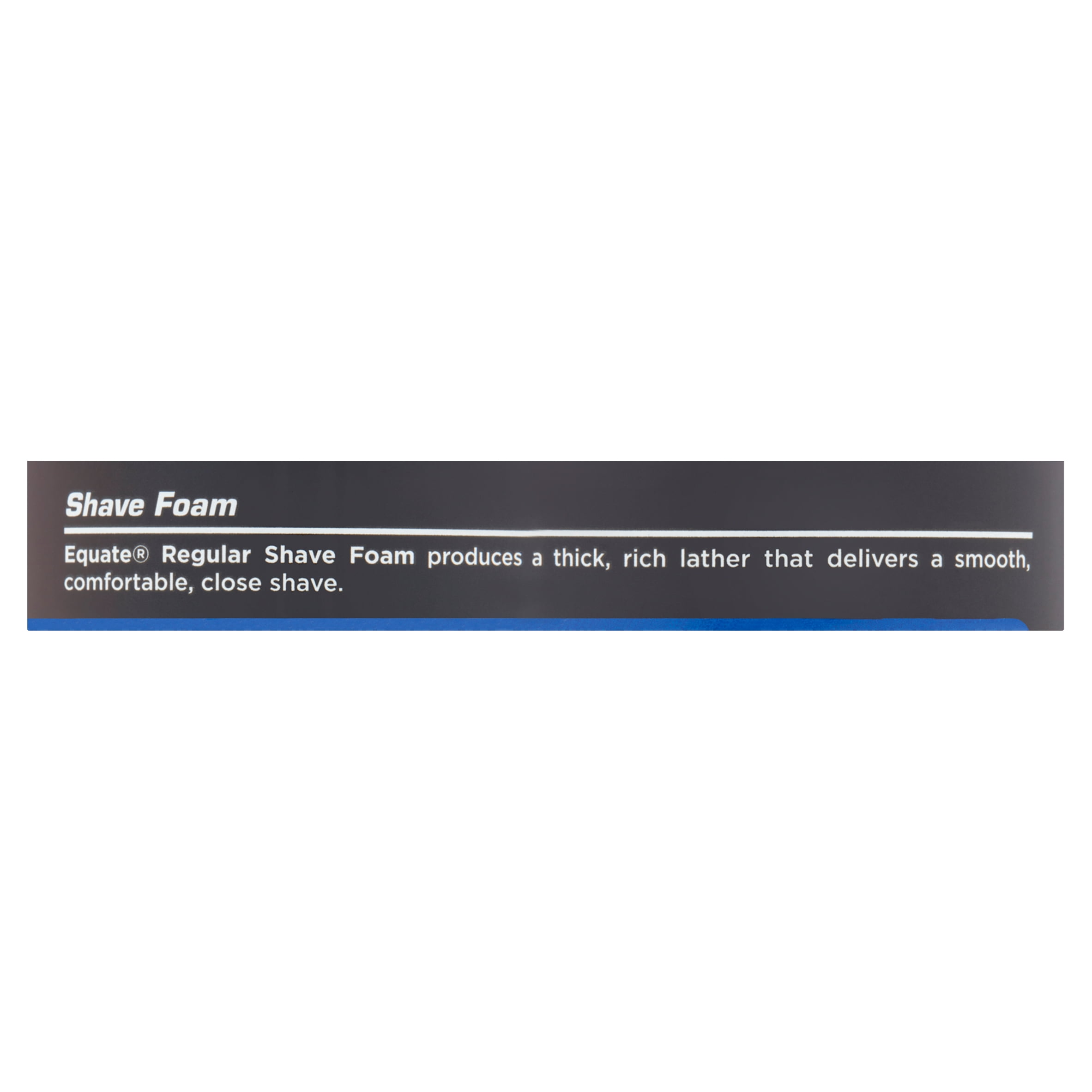 Equate Regular Shave Foam, 11 oz