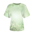 thumbnail image 5 of EGNMCR Mothers Day Gifts Women Summer Tie Dye Plus Size T-Shirt, Short Sleeve Round Neck Casual Loose T-Shirt Top, Gift on, 5 of 6