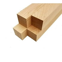 Maple Lumber Square Turning Blank - 2.5" x 2.5" (4 Pcs)