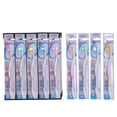 thumbnail image 3 of Cepillo dental de cerdas suaves ultra finas para limpieza bucal (colores aleatorios: azul, rojo, verde, amarillo) – Paquete de 12 unidades, 3 of 6