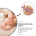 thumbnail image 2 of 30Pcs Glitter Nail File Strip Double sided Nail File EVA Manicure File Portable Pedicure File Strip, 2 of 8
