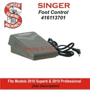 SINGER Compatible Foot Control Fits Models 2010 Superb, 2010 Professional & More