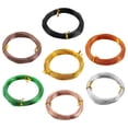 thumbnail image 2 of Qarigey Rollo de alambre de aluminio, brazalete de 1mm, pendientes, joyería, decoración casera, adorno, accesorios para hacer DIY Ropa, zapatos y accesorios Miscelánea Rojo oscuro Qarigey AP015414-03, 2 of 6