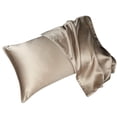 thumbnail image 1 of Funda de almohada de doble cara de seda morera, funda de almohada de seda helada de verano, 1 of 6