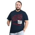 thumbnail image 2 of Men's G-III Sports by Carl Banks  Navy New York Giants Adaptive Headliner Graphic T-Shirt, 2 of 6