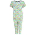 thumbnail image 1 of Elegant Emily  Yellow Floral Capri Set (Women's Plus Size), 1 of 4