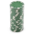 thumbnail image 2 of Brybelly 50 Dados Rayados Compuestos De Arcilla Verde, Fichas De Póquer De 11,5 Gramos, 2 of 5