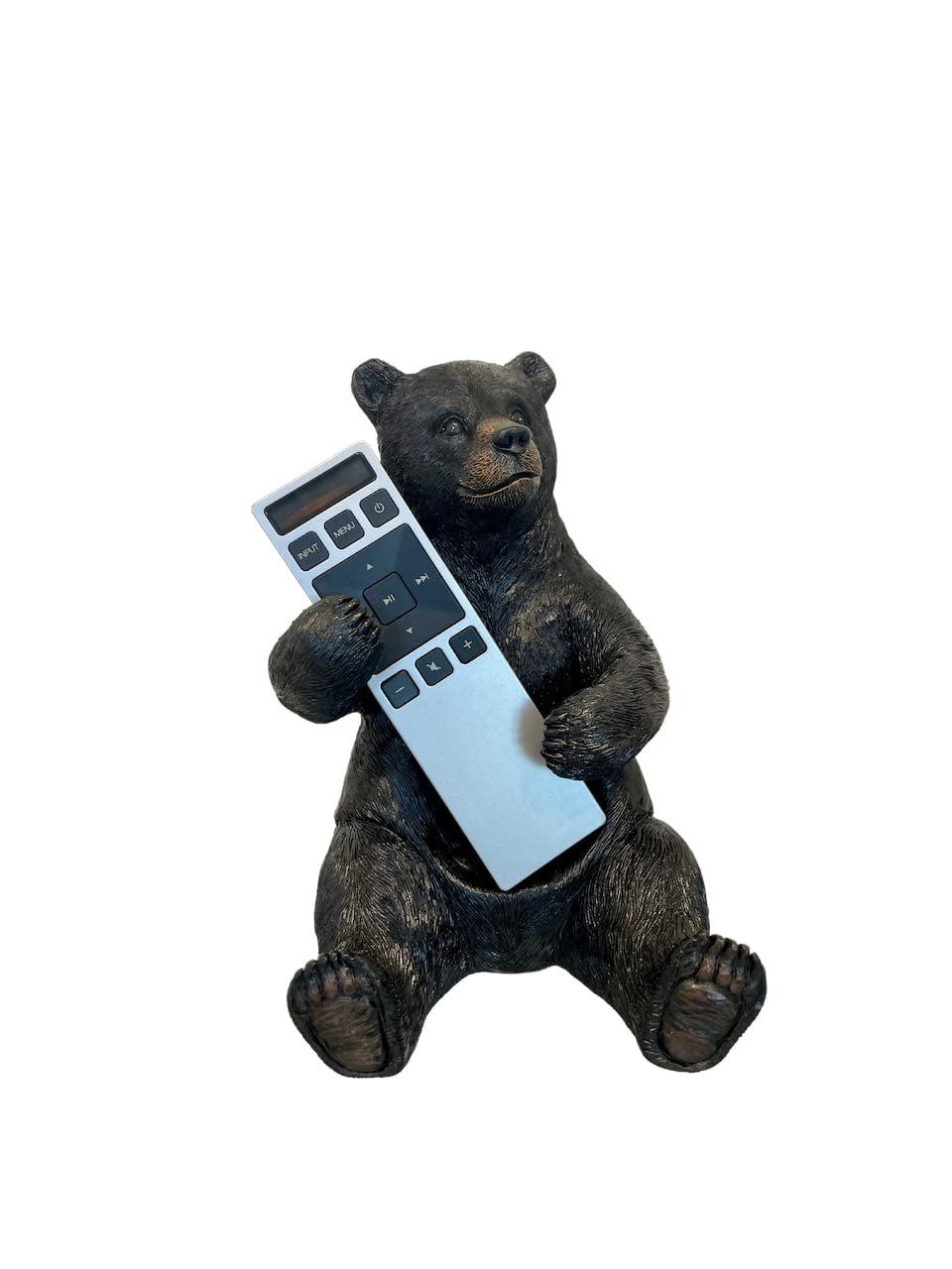 Pine Ridge Bear Remote Control Holder TV Controller Organizer, Remote