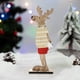 thumbnail image 5 of Adorno Navideño de Madera onlyliua con Forma de Ciervo Sika para Escritorio, 5 of 6