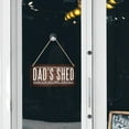 thumbnail image 6 of Wooden Sign For Front Door Dad'S Shed Where Stuff Gets Fixed Eventually Home Decorative Printed Wood Wall Art Sign Yard Garden Porch Decor Sign Farmhouse Front Door Decor Sign 12X6 Inch, 6 of 6