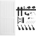 thumbnail image 3 of Easy4Home 36"x 96" Sliding Barn Door With 6.6ft Black Sliding Door Hardware Kit & Handle, 3 of 7