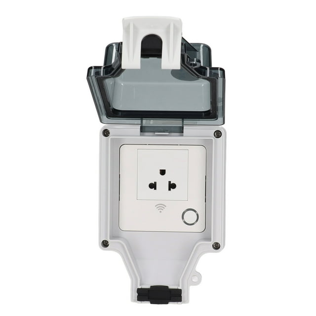 Fafeicy Waterproof Outdoor WiFi Socket With Timer And Remote Control For Garden And Patio