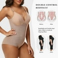 thumbnail image 5 of Vaslanda V Neck Bra Bodysuit Shapewear for Women Tummy Control Waist Trainer Full Body Shaper Butt Lifter Briefs Jumpsuit Tops, 5 of 7