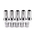 thumbnail image 2 of Clearance! Cap Dress Up Kit Set Of 5 All TPMS Rubber Stems for All Make and Model Cars and Trucks with Tire Cap,Silver, 2 of 4