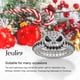 thumbnail image 4 of Anillos Mujer Pesadilla antes de Navidad Calavera Anillos Plata de ley 925 Joyería de Halloween Joyería romántica Regalos para sus niñas adolescentes CZ Solitario Anillos de compromiso Aniversario MFZFUKR XMWJ197-2, 4 of 8