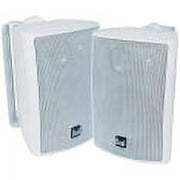 Dual LU47PW 4 3-Way Indoor/Outdoor Speakers (White)