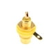 thumbnail image 4 of 2x RCA Enchufe RCA Audio Video Cable Chasis Amarillo Sunnimix Conector hembra RCA, 4 of 8