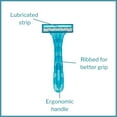 thumbnail image 4 of McKesson Disposable Razors - Triple Blade, Pivoting Head for Men or Women, 10 Count, 50 Packs, 500 Total, 4 of 11