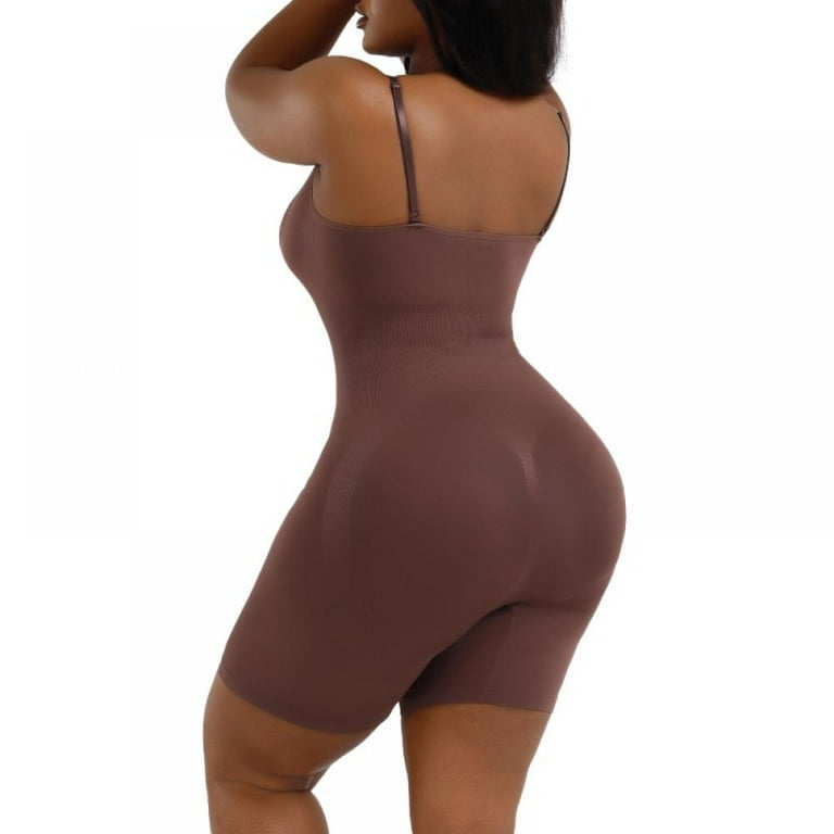 Xmarks Seamless Full Body Shaper for Women Tummy Control Fajas Shapewear  Bodysuit Butt Lifter Thigh Slimmer Spaghetti Strap Jumpsuit Compression  Shapewear 
