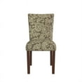 thumbnail image 5 of HomePop Classic Parsons Dining Chair, Set of 2, Brown Jacobean Print, 5 of 10