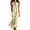 Yellow, variant on Achuyrbd Women's Plaid Button Front Sleeveless Dress, Collared Long Maxi Shirt Dress with Pockets, Loose Fit Summer Vacation Outfit, S-2XL